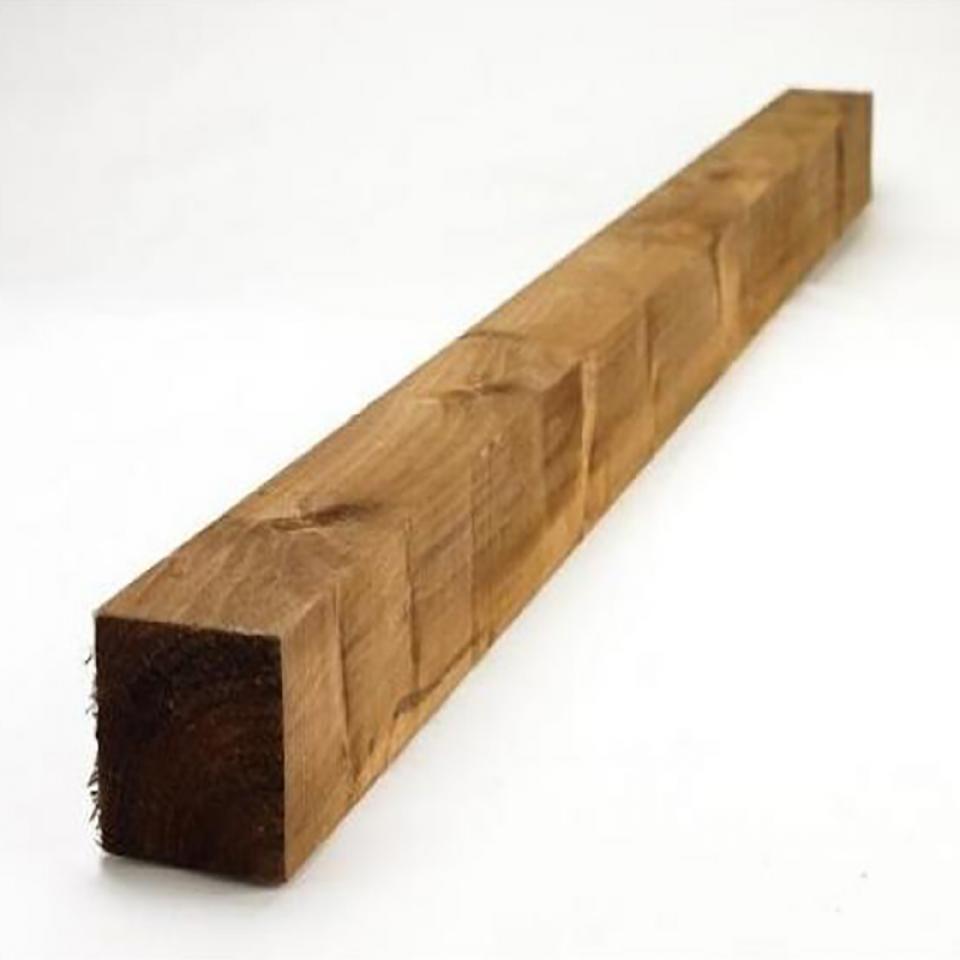 Fencing Post Brown 3m X 100 X 100 Swansea | Fencing Timber & Posts | D ...