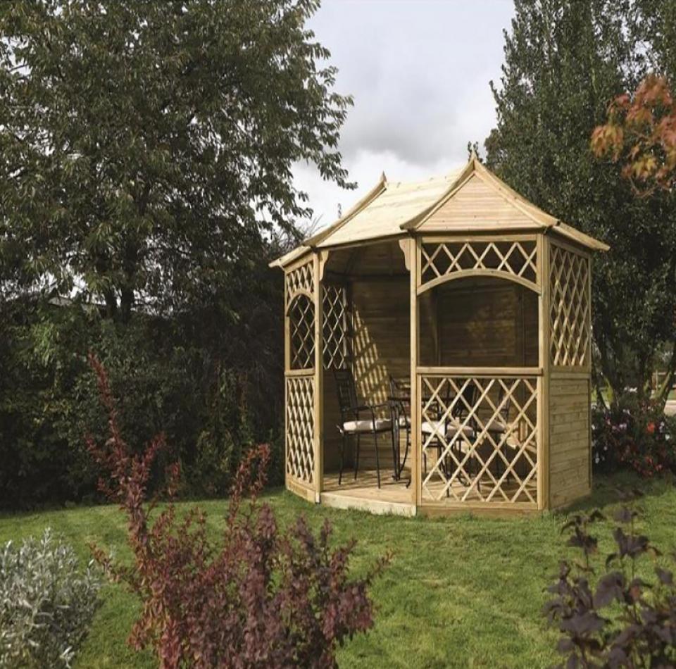 Sandringham Swansea Gazebos D.G Heath Timber Products Ltd