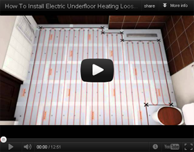 Installing Underfloor Heating