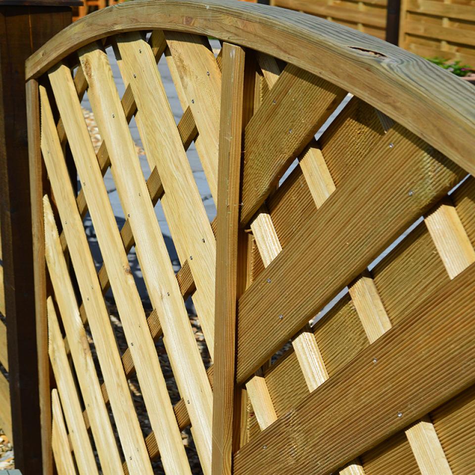 fencing decorative panels trellis timber 1200mm 1800mm madrid heath vary shown colour dgheath