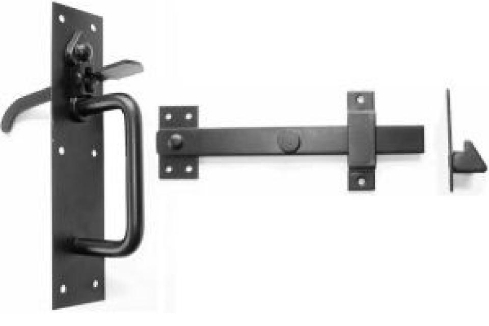 Suffolk Latch Black - No.20 4/S Swansea | Ironmongery | D.G. Heath ...