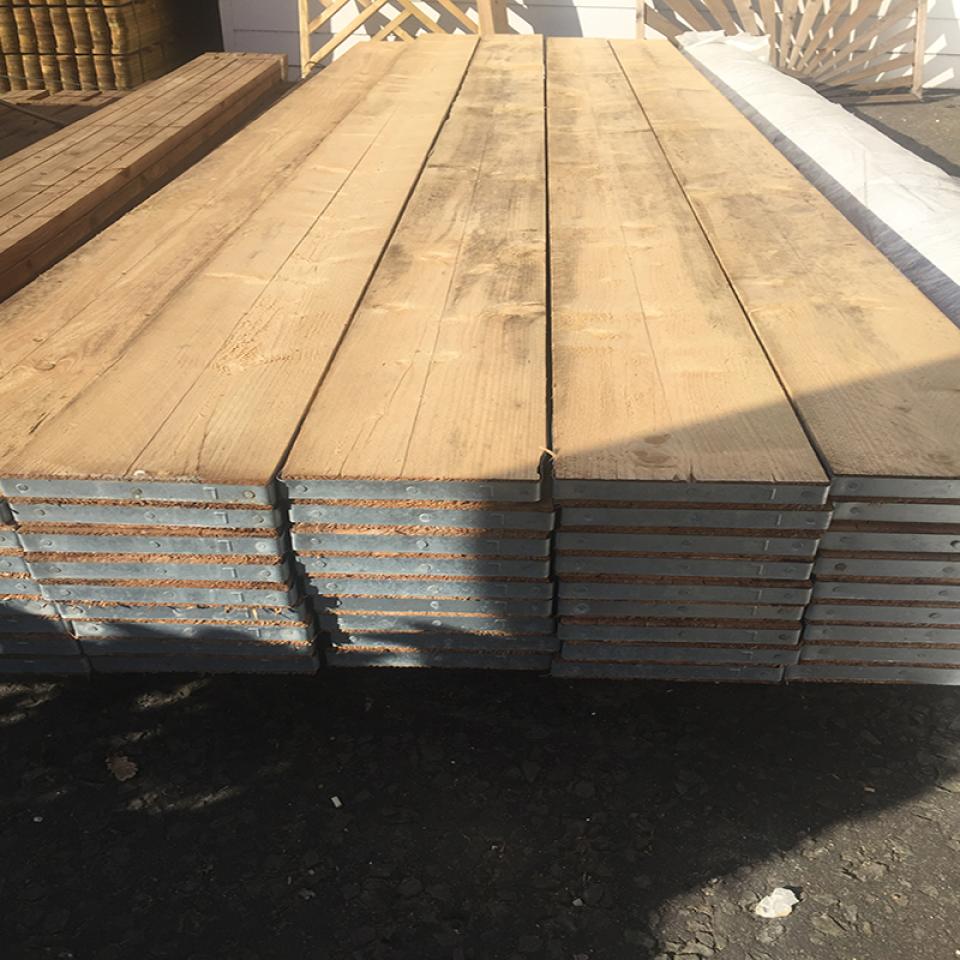 wood scaffolding planks