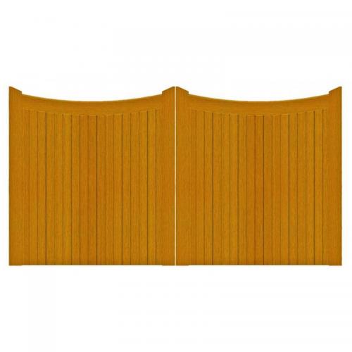 Image for Driveway Gate Lincoln Softwood / Iroko