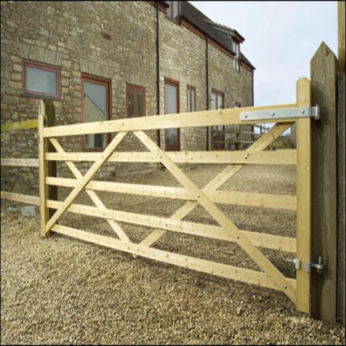 Image for Wooden Tanalised Field Gate -  1.2m