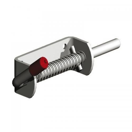 Image for Spring Loaded Drop bolt - Zinc plated.