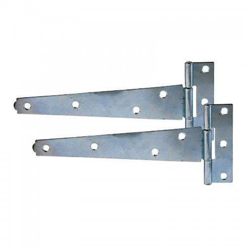 Image for Tee Hinge 100mm Light Zinc - Pair