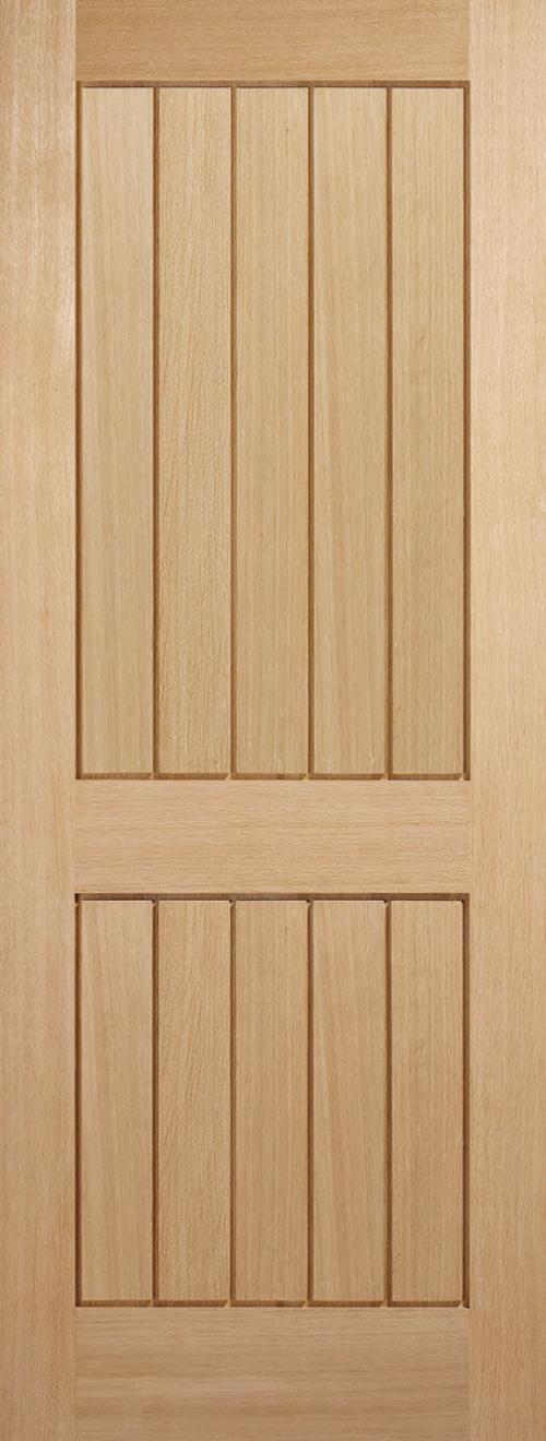 Image for 78X30 OAK Mexicano Pref Pattern 10 Glazed Interior Door
