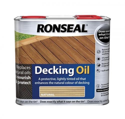 Image for Ronseal - Decking Oil 2.5L Clear