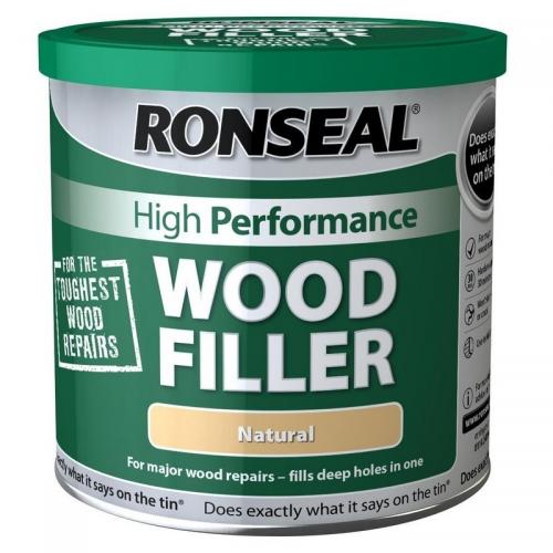 Image for Ronseal - High Performance Wood Filler Nat - 275g