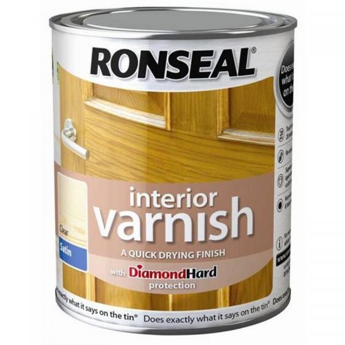 Image for Ronseal - Internal Mat Varnish Gloss - 750ml 750ml