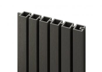 Image for Durapost 6ft Urban Slatted Composite Boards (Pack Of 2) Charcoal