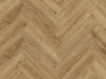 Image for ELKA 6mm Rigid Vinyl Flooring Herringbone Kentucky Oak Honey Brown 0.794 M2