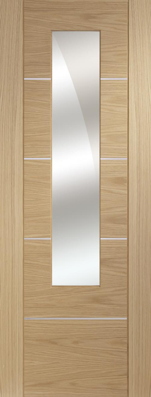Image for Pre-Finished Portici Oak with Mirror 1981 x 610 x 35mm ( 24